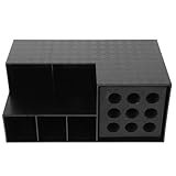 OSALADI Friseurhalterbox Scheren Aufbewahrungsbox Kammhalter Organizer aus Robustem Material Kompakt und Tragbar für Friseursalon und Professionelle Haarstyling Werkzeuge