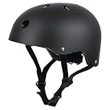 LeapBeast Skaterhelm Fahrradhelm, Belüftung | Sicherheit | leicht | Skateboarding Helm für Fahrrad Skateboard Scooter BMX Kind Erwachsene