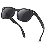 Nlieanuc Sonnenbrille Kinder 3-10 Jahre für Jungen Mädchen Polarisierte Kindersonnenbrille UV400 Schutz mit Gummi Rahmen