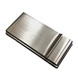 VALICLUD 3 Stück Minimalistischer Geldklammer aus Robustem Metall Schlanker Geldbeutel für Herren Multifunktionaler Kartenhalter für Kreditkarten Geldscheine und Ausweise Langlebiger