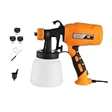 SEWOART 1 Satz Sprühfarbe Ölfarbsprühgerät Haushaltsfarbsprühgerät Farbzerstäuber Farbsprühgerät Farbsprühgerät Farbsprühgerät Praktisches Farbsprühgerät Orange Stahl