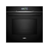 Siemens HM736GAB1, iQ700 Smarter Einbau-Backofen mit Mikrowellenfunktion, 60 x 60 cm, Made in Germany, 800 W, Schwarz, ecoClean & humidClean Selbstreinigung, Air Fry, cookControl, Farb-Touchscreen