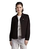 G-Star Damen Officer Jacke 2.0, Schwarz (dk black D25206-D522-6484), M