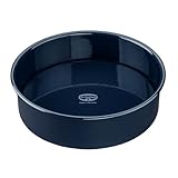 Dr. Oetker Backform Ø 26 cm Back-Liebe Emaille mit Hebeboden – Runde Kuchenform mit schnitt- & kratzfestem Emaille-Boden – 26er Kuchenbackform mit hohem Rand für Kuchen und Torten