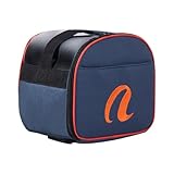 Bowlingtasche für Einzeltaschen, gepolsterter Taschenhalter, Stofftasche mit großer Kapazität, ideales Zubehör, kompakte Größe (20 x 22 x 21 cm), geräumige, robuste Tasche
