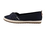 Tom Tailor Damen 7490090011 Flacher Slipper, Navy, 41 EU