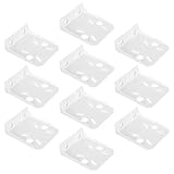 BESTYASH 10 Stück Kunststoff-wasserfilterhalterungen, Wandhalterungen für Wasserfiltergehäuse, Einfache Montage für Mehr Ordnung in Der Küche