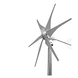 POOLPO Windräder, 3000-W-Windturbine mit kostenlosem Laderegler Yacht Farm Family Farm Ideal für Den Außenbereich(Size:48V)