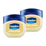 Vaseline Lip Therapy Crème Brûlée, Pflegender Lippenbalsam für optimale Feuchtigkeit (Crème Brûlée (2er Pack))