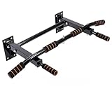 Trintion Klimmzugstange Türrahmen Wand Pull Up Bar Wandmontage Trainingsgeräte Freistehend Türstange Dip Station für Zuhause Home Gym Belastbarkeit bis 350 kg