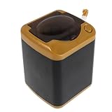 Healeved Automatische Kleiner Wimpernreinigungsmaschine Schwarz Tragbarer Make Up Schwamm und Wimpernreiniger Schonende Reinigung für Künstliche Wimpern und Beauty Tools Kompakt für Reisen