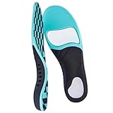 Iouyjiu Schuheinlagen zur Unterstützung des Fußgewölbes, Schuheinlagen, Unterstützung des Fußgewölbes, weiche Sportsohlen – Stützeinlagen