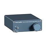 Fosi Audio V1.0G Mini Verstärker, 50Wx2 Class D Verstärker Stereo mit TPA3116 Amp Chip & RCA Eingängen, 2 Kanal Verstärker HiFi Amplifier für Passive Lautsprecher