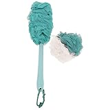Gogogmee 4Stücke Duschbadkugel Teiliges Duschpeeling mit Langen Griffen Weichen Borsten und Flexiblen Materialien für Sanfte Aller Körperpartien
