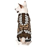 Hunde-Kapuzenpullover mit afrikanischem Grafik-Design, Winterpullover, Haustier-Sweatshirt, Hundebekleidung