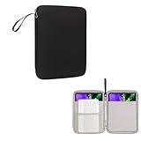 9-11'' Tablet Tasche für iPad Air,Slim Tablet Tasche Hülle für 11 Zoll iPad,Schwarz,TabletTasche Kompatibel mit iPad Pro 11 M4 2024/11 Zoll iPad Air M2 2024/iPad 10th 10,9 2024/iPad Air 5/4 10,9