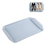 RYJYQYX Abtropfmatte Schuhe 3er Set Schuhablage Schuhabtropfschale Auffangschale Für Garten, Schlammzimmer, Eingangsbereich, Garage Abtropfmatte Schuhe,Blue