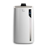 De'Longhi Pinguino PAC EL112 CST WiFi, Mobile Klimaanlage mit MyEcoRealFeel-Technologie für Räume bis zu 110 m³,11.000 BTU/h, 2,9 kW, 63 dB, Entfeuchtungsfunktion, A+, App- und Sprachsteuerung, Weiß