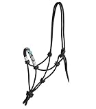 WALDHAUSEN Knotenhalfter Pearls, VB, schwarz