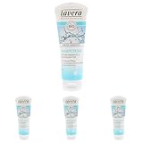 lavera Basis Sensitiv Handcreme, 75ml (Packung mit 4)