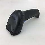 Datal○gic QuickScan QD2590 Schnurgebundenes Hand-Barcode-Scanner-Kit (schwarz, 1D/2D und Postleitzahlen, omnidirektionaler Bereich, IP52) inkl. Ständer und USB-Kabel