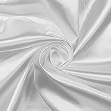 Panini Tessuti, Satin-Stoff, einfarbig, in 40 Farben – Verkauf pro Stück – zum Nähen, Schneidern und für Kleidung