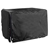 BESPORTBLE Schwarze Generatorenabdeckung 26x20x20 Zoll Wetterfeste Oxford 210d Abdeckung Für Außenlagerung Schutzhaube Für Generatorenzubehör