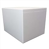 Styroporbox/Thermobox - 60 Liter - 57 x 45 x 41 cm/Wandstärke 4 cm - Styrobox