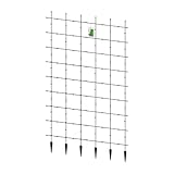 Pflanzenstütze Rankgitter Rankhilfe XXL – Modular Robuste Kunststoffstütze für Kletterpflanzen Pflanzstab Blumen und Gemüse, Ideal für Garten, Balkon und Innenbereich, Wetterfest & Langlebig