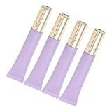 VICASKY 4 Stück Nachfüllbare Augencremetuben, Leere Tuben, Kosmetik-augencremetuben, Spender Für Ätherische Öle, Leere Augencremetuben, Nachfüllbare Cremetuben (20 Ml)