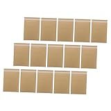 Cabilock 25 Stück Teiliges Luftpolster kraftpapier versandtaschen Selbstklebend Schützend Wasserfest Stoßfest für Sichere Verpackung und Versand von Kleinen Artikeln mit Beschreibbarer