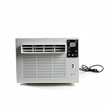 PUDLOR Mini Mobile Klimaanlage Kühler, 1000-750W 17-35°C Kompakt Einbau Klimagerät Fensterklimagerät 16,34 x 11,14 x 8,07 Zoll Tragbare Klimaanlage weiß