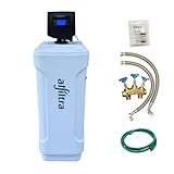 ALFILTRA Wasserenthärtungsanlage - Pura 64 - Kompakte Entkalkungsanlage für weiches Wasser, Salzsparend, einfache Installation, automatisch, für 4 bis 8 Personen, mit Anschlussset