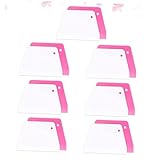 KICHOUSE 14 Stück Schaber Rosa Kuchen Verzieren Kuchenschaber Pp-kunststoff