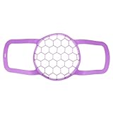 VALICLUD 1Stück Handheld Silikon Dampfkorb Faltbarer Gemüse und Eierdampfer Multifunktionaler Küchensieb mit Effizientem Entwässerungsdesign zum Waschen von Gemüse und Dämpfen