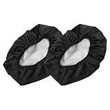 ELAYARD 2 Stück Fahrradkorbhüllen aus Canvas Faltbare Regenschutz Abdeckungen für E Bikes Fahrräder und Roller Vorne Staubdicht Outdoor Korbschutz