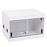 VOSS.PET Terra-Plus Terrarium 60x 40x 40cm Reptilien Glas Reptix Terraristik Schlange Terrarien Spinne Amphibien