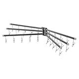 Faltbarer Sockentrockner – Sockentrockner aus Edelstahl | Unterwäsche-Wäscheständer zum Waschen | Rostfreier Wäscheständer, platzsparend, starker Wäschebügel für Hut, Tasche, Kleidung, Unterwäsche, BH