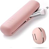 Travel Essentials Make Up Tasche, Silikon Makeup Pinsel HalterKosmetiktasche, 1stk Make Up Pinsel Aufbewahrung & 1stk Beauty Blender Case, Leicht zu Reinigen, Organizer for Travel