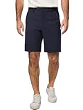 Elegancity Herren Golf Shorts Blau Stretch Sporthosen Kurz Schnelltrocknend Chinoshorts Leicht Anti Falten Kurzhosen Mit Taschen 3XL