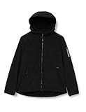 CMP NOS Woman Jacket Zip Hood,Nero Neutral - 40