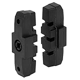 QOXEZY 1 Paar Straßenbremsen für Bremsbeläge Bremse für HS11 HS22 HS24 HS33 HS33 RE HS33 R Urban HS33 R Trial HS33 R Firmtech HS33 R HSI Blöcke, Fahrradbremsbacken 50 mm