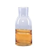 Vasen Moderne kreative Vase, transparente Glasvase, Dekoration, geeignet for Zuhause, Wohnzimmer, TV-Schrank, Blumenarrangement, Blumenarrangement Vase/Blumenvase (Size : B)