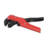 Abisolierzange, Crimpzange mit Multifunktionsbacken zum Abisolieren von ein- und mehrsträngigen Drähten und Klemmen