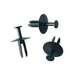 NBCNZCTSAS 20/40/60 Stücke Kunststoff Nietstift Clip Stoßstangen Schweller Röcke & Abdeckungen Innentürverkleidung Verschluss Passend for BMW 3.5.7 Serie Allgemeine(60 Pieces)