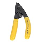 Hyuduo PVC-Griff mit Hohem Kohlenstoffstahl, 250um-125um Glasfaser-Striping-Werkzeug mit Klarem Maßstab, Bequemer Griff, Arbeitspartierung, Einhandbetrieb, Streifen 0,9