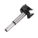 Omabeta 1PCS 40 Mm Zementiertes Carbid Forstner Bohrer für Hartes Holz Weichholz -Furnier -Sperrholz, 3 Flötenlochöffner, Holzbearbeitungswerkzeug, Elektrischer Handbohrer mit