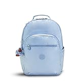 Kipling Seoul Laptop-Rucksack, 43,2 cm (17 Zoll), Pebble Blue Met