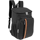 Luejnbogty Rucksack mit Großem Fassungsvermögen, für Gefrierschrank, Auslaufsicher, Isolierter Rucksack, Weiche Tasche, Lebensmittelbehälter für Reisen, Strand, Schule