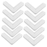 IWOWHERO 10Stücke Kleine Klammern Rechtwinklige Klammern für Fensterrahmen Ecken Installieren Stabil und Langlebig für Bildschirmfenster